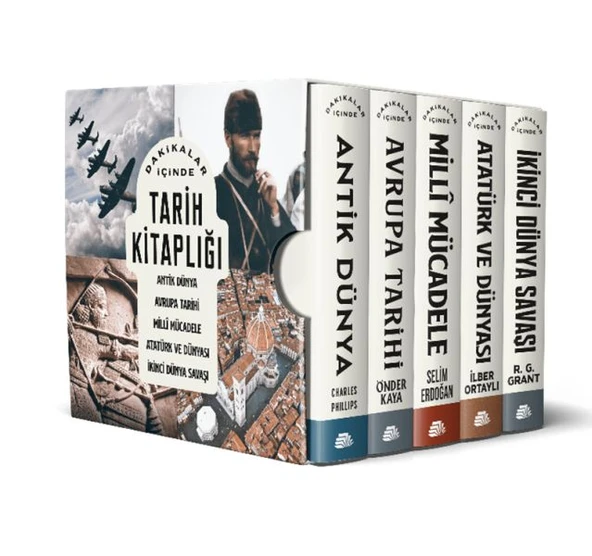Dakikalar İçinde Tarih Kitaplığı (5 Kitap) ürün görseli 1