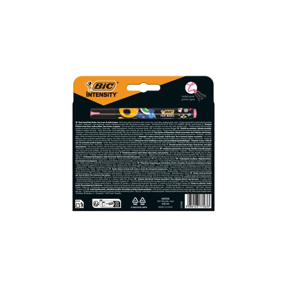 Bic Intensity Paint Marker 8'li Vivid - Resim 3