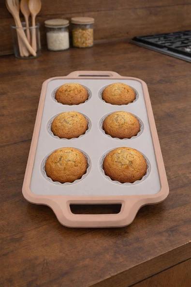 AROW Taffy Silikon Muffin kabı - Resim 4