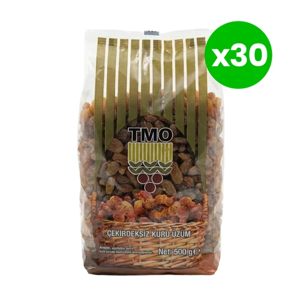 TMO Kuru Üzüm 500 gr 30 Adet ürün görseli 1