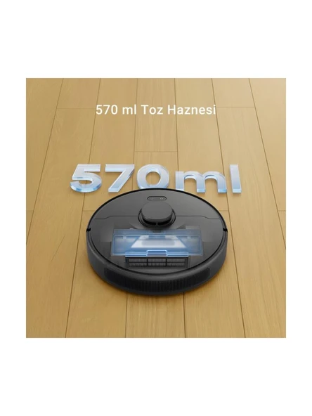 Dreame D9 Max Gen 2 Robot Süpürge Siyah - Resim 3