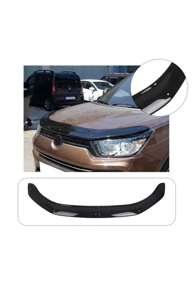 BRSPLAST Ssangyong Tivoli Uyumlu 2015 Ve Üzeri Abs Kaput Rüzgarlığı ürün görseli 1
