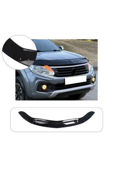 BRSPLAST Fiat Fullback Uyumlu 2016 Ve Üzeri Abs Kaput Rüzgarlığı ürün görseli 1