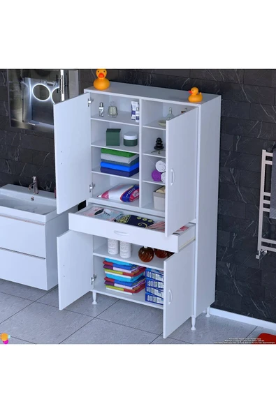 PTTAVM: Eliusta Nexa Modüler Dolap 90 Cm Banyo/Mutfak Dolabı Extra