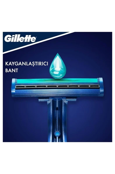Gillette Blue2 Plus Kullan At Tıraş Bıçağı 10'lu - Resim 8