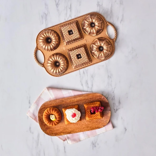 Noxis 6'lı Muffin Döküm Kek Kalıbı ürün görseli 1