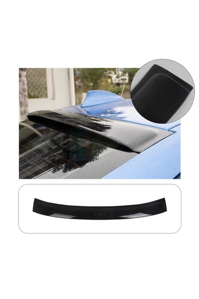 BRSPLAST Bmw 3 Serisi F30 Uyumlu 2012-2019 Abs Arka Cam Rüzgarlığı ürün görseli 1
