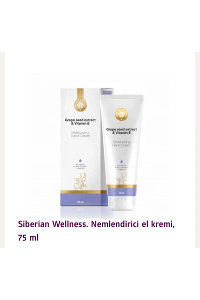 SIBERIAN GRAPE SEED EXTRACT & VİTAMİN E EL KREMİ 75 ML ürün görseli 1