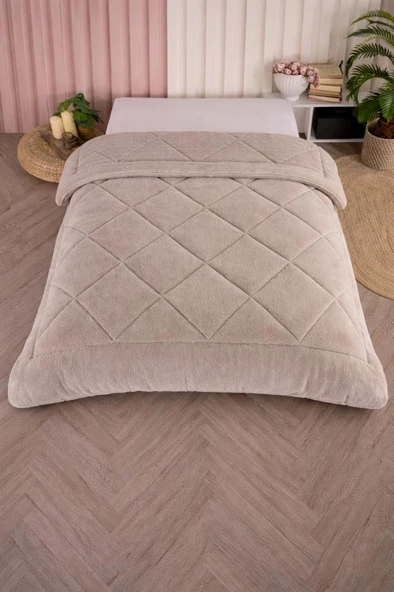 Uyl Wellsoft 195x215 Cm Çift Kişilik Yorgan Bej ürün görseli 1