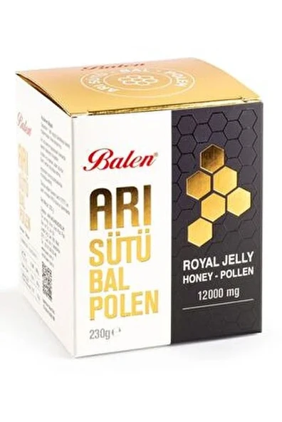 BALEN ARI SÜTÜ BAL POLEN - 12000 MGR 230 G ürün görseli 1