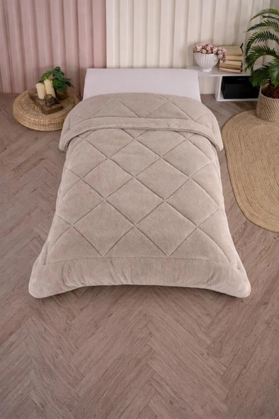 Uyl Wellsoft 155x215 Cm Tek Kişilik Yorgan Bej ürün görseli 1