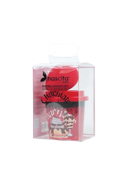 Nascita Makyaj Sünger Seti Chocolate - Resim 3
