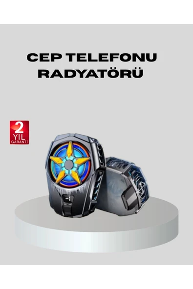 Oyuncu Telefon Soğutucu Radyatör Type-C Bağlantılı 2 Kademeli Dijital Kontrollü ürün görseli 1