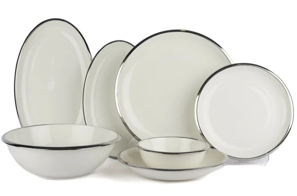 Mikasa Moor Silver Narrow 27 Parça Yemek Takımı ürün görseli 1