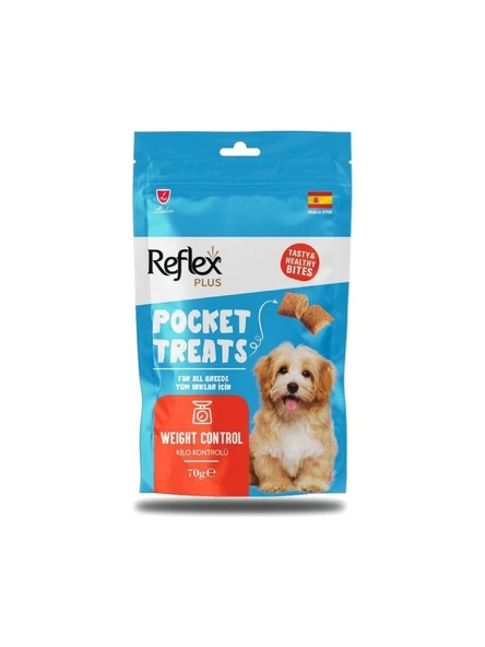 Reflex Plus Pocket Treats Kilo Kontrolü Için Köpek Ödül Maması 70 gr x 3 Adet ürün görseli 1