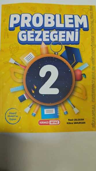 Kırmızı Beyaz 2. Sınıf Problem Gezegeni Yeni ürün görseli 1