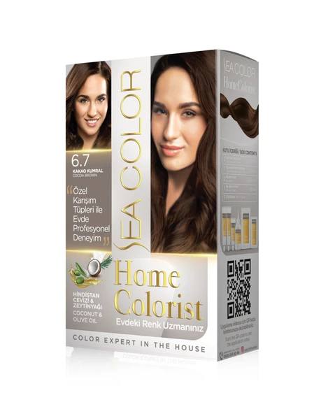 Home Colorist Set Boya 6.7 Kakao Kumral ürün görseli 1