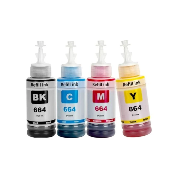 EPSON Uyumlu T664  Mürekkep Set ürün görseli 1