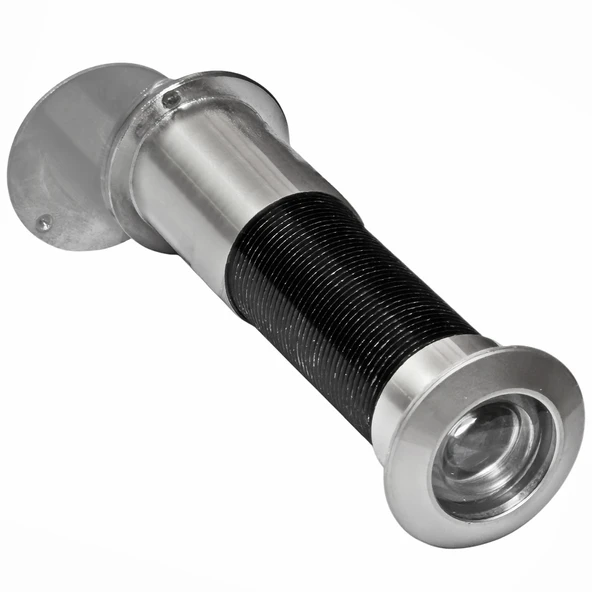 Kapaklı Uzun Kalın Dürbün 180° Çelik Kapı Dürbünü Gözü (60-90mm arası ayarlı) ürün görseli 1