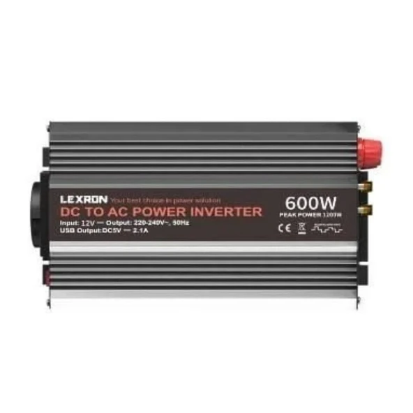 Lexron 600W 12V Modifiye Sinüs Inverter - Resim 2