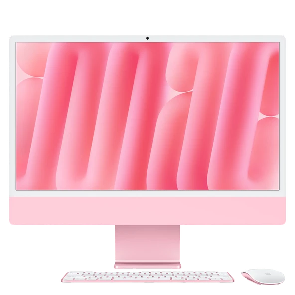 Apple iMac M4 Pembe MD2U4TU/A 24 GB 512 GB SSD 10C GPU 24" 4.5K All in One PC ürün görseli 1