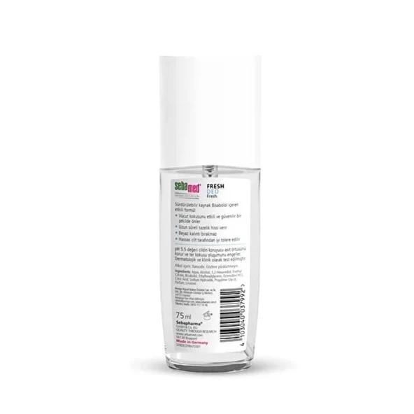 Sebamed Deodorant Sprey 75 ML Fresh (6 Lı Set) - Resim 5