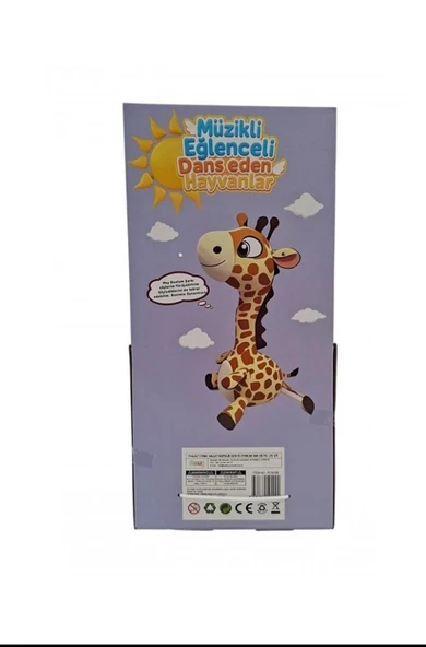 PLS0109 40 CM KONUŞULAN ŞAŞKIN ZURAFA - Resim 2