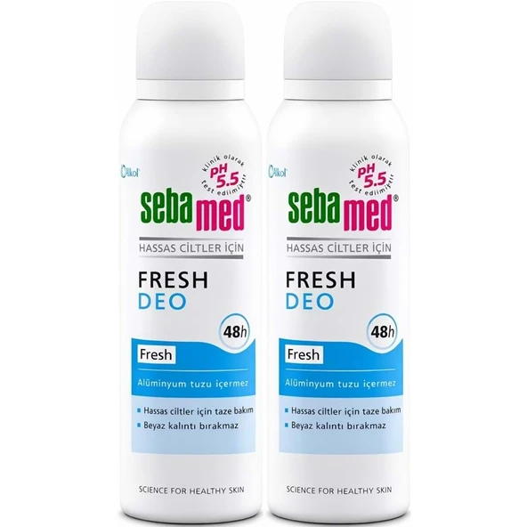 Sebamed Deodorant Aerosol 150 ML Fresh (2 Li Set) ürün görseli 1