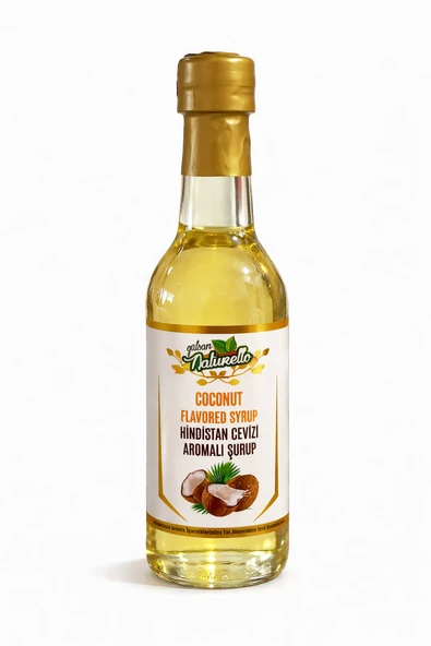 Naturello Kahve ve Kokteyl Şurubu Hindistan Cevizi Aromalı 300 ml ürün görseli 1