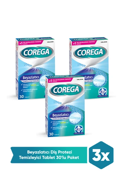 SUPER COREGA BEYAZLATICI TB 30 ADET 3 ADET ürün görseli 1