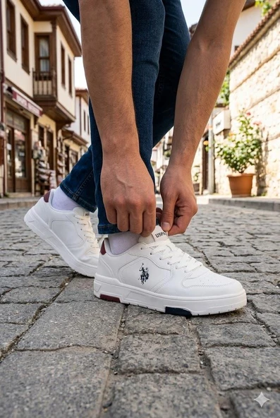 U.S. Polo Assn. Andy 6FX Rahat Hafif Orijinal Ürün Sneaker Erkek Ayakkabı ürün görseli 1
