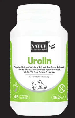 Natur Urolin 45 Soft Jel Kapsül - Kedi & Köpek İdrar Yolu ve Kum Dökme Vitamini ürün görseli 1