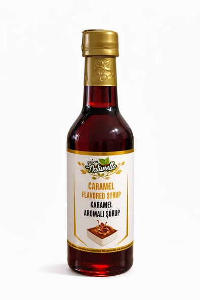 Naturello Kahve ve Kokteyl Şurubu Karamel Aromalı 300 ml ürün görseli 1