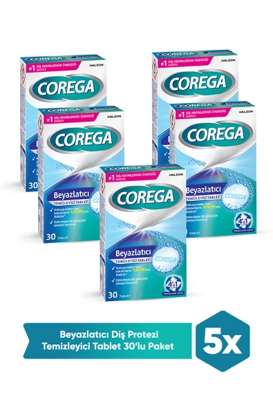 SUPER COREGA BEYAZLATICI TB 30 ADET 5 ADET ürün görseli 1