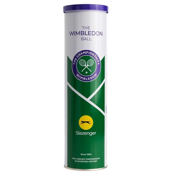 Slazenger Wimbledon 4'lü Tenis Topu ürün görseli 1