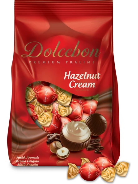 Dolcebon Fındık Aromalı Praline 1000 Gr. (1 Paket) ürün görseli 1