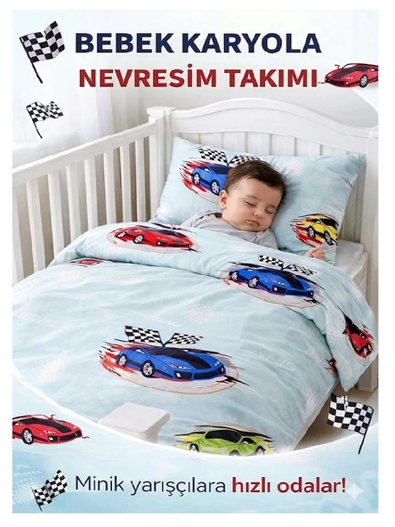 Bebek Nevresim Takımı- %100 Pamuk ürün görseli 1