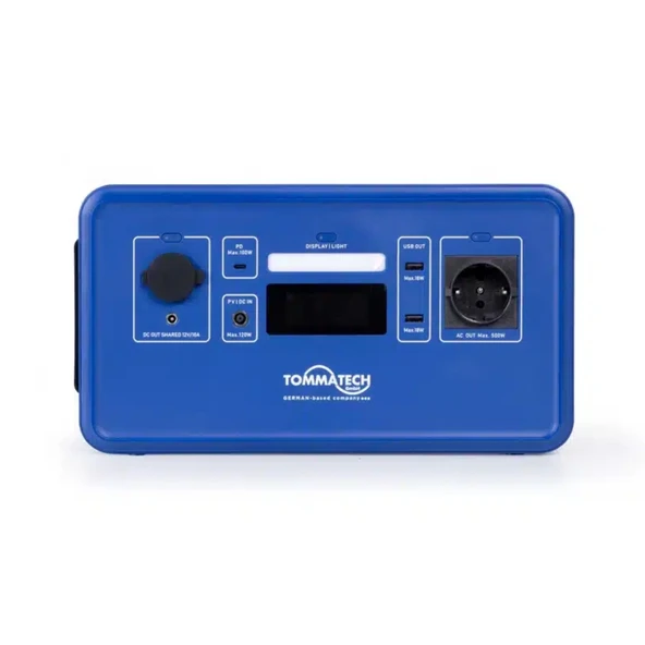 TommaTech 500W Taşınabilir Güç Kaynağı ürün görseli 1
