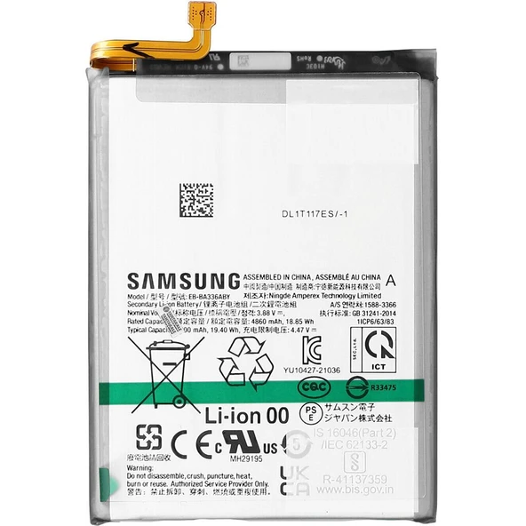 Samsung Galaxy A56 5000mAh model EB-BA566ASE ürün görseli 1