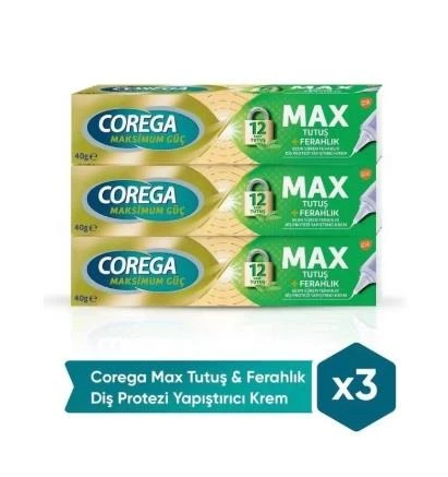 SUPER COREGA MAK TUTUS + FERAHLIK KREM 40 G 3 ADET ürün görseli 1
