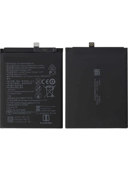 Huawei  P30 Uyumlu HB436380ECW 3500 Mah Batarya ürün görseli 1