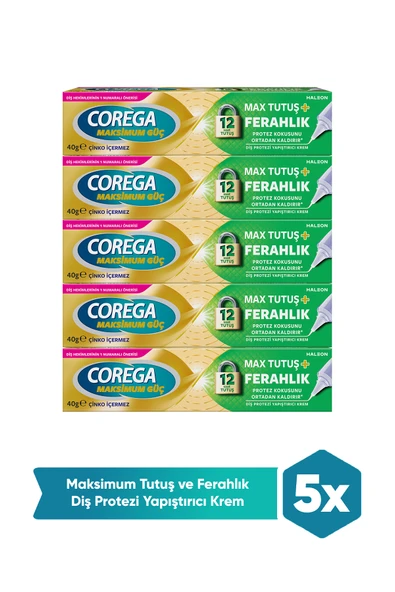 SUPER COREGA MAK TUTUS + FERAHLIK KREM 40 G 5 ADET ürün görseli 1