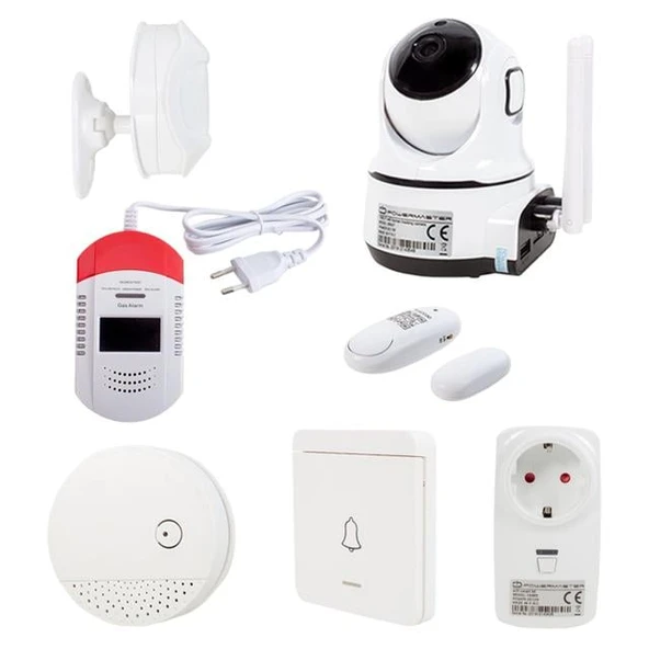 Powermaster PM-19465 Wifi Kameralı Smart Home Akıllı Ev Otomasyon Güvenlik Sistemi ürün görseli 1
