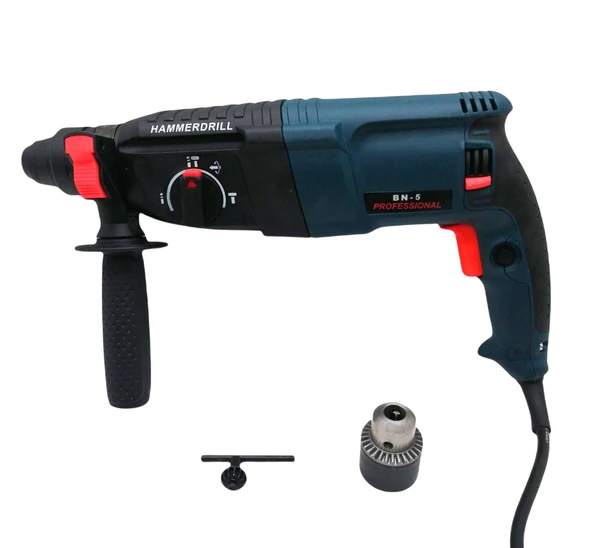 -1387 ELEKTRİKLİ PROFESYOL DARBELİ HİLTİ MATKAP 26MM ÇANTALI (5250) ürün görseli 1