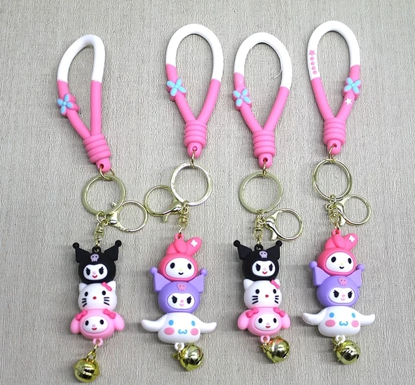Hello Kitty Serisi Silikon Anahtarlık Alk4257 ürün görseli 1