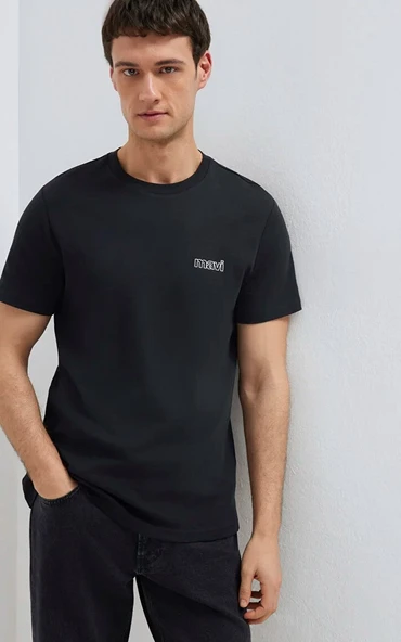 Mavi M0610360 Mavi Logo Baskılı Tişört Erkek T-Shirt ürün görseli 1