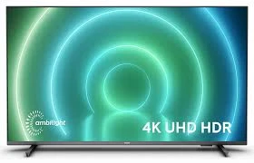 Philips 50PUS7906 4K Ultra HD 50" 127 Ekran Uydu Alıcılı Android Smart LED TV ürün görseli 1
