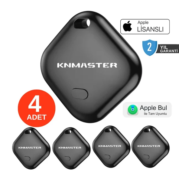 KNMASTER KNTAG 1 - 4’lü Paket Akıllı Takip Cihazı ürün görseli 1