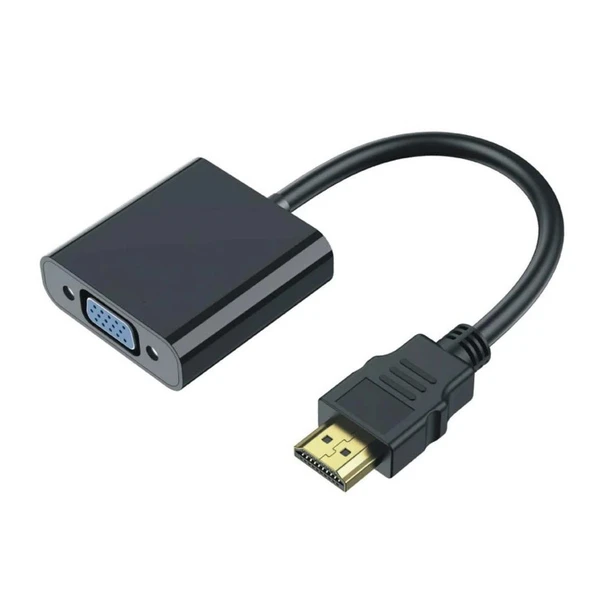 Enkado EKD-HV10 HDMI To VGA Aktif Çevirici Adaptör 3.5Mm Ses Çıkışlı Full HD ürün görseli 1
