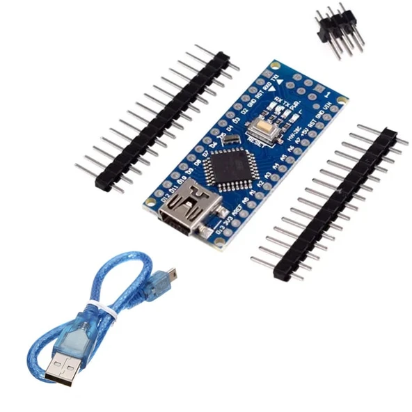 Gözeler Arduino Nano Klon v3.0 - USB CH340 Çip (USB Kablo Hediye) ürün görseli 1